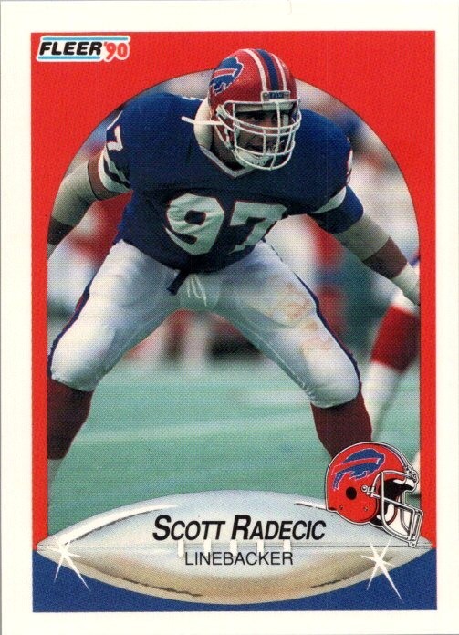 1990 Fleer - Scott Radecic #118 (RC)