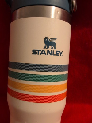 #ad #ad Stanley water bottle 30oz stripes $48.00