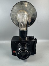 Vintage Ansco Pioneer 620 Film Camera w/ GE Flash Unit Made in USA