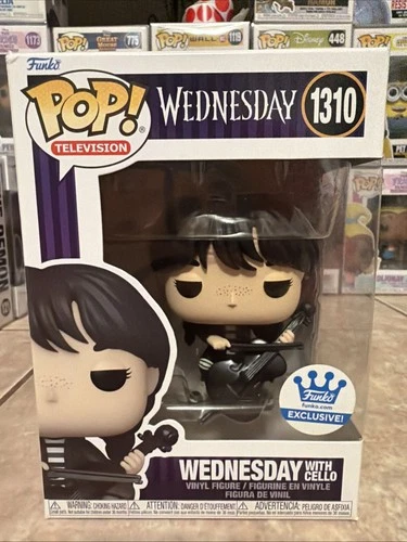 Funko POP! Television Wednesday Exclusive Vinyl Figure #1310 w/Protector