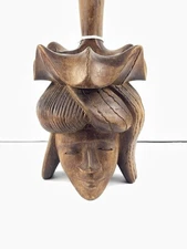 VTG  Mid-20th Century Hand Carved Water Dipping Ladle Igorot Tribe Philippines