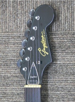 Guyatone LG-23 Bizarre Offset Guitar 1970s Fujigen Era Sunburst
