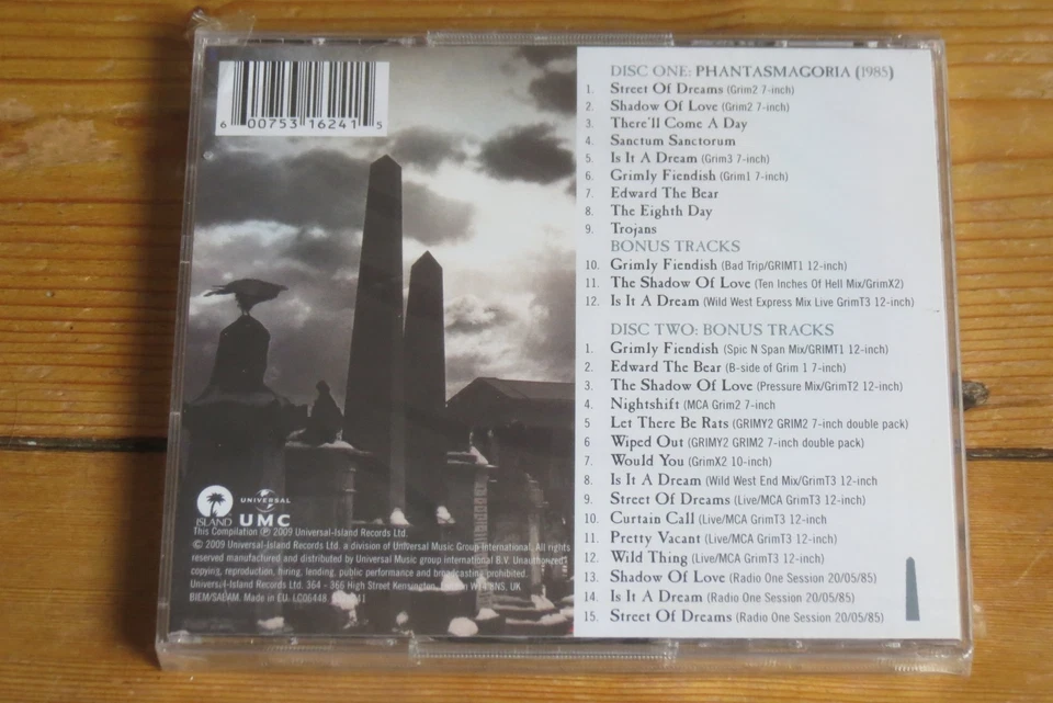 NEW/SEALED - The DAMNED - Phantasmagoria - 2 CD expanded deluxe edition (2009) - Image 2 of 2