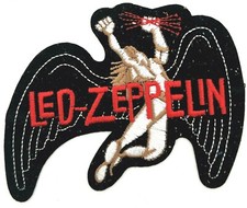 Led Zeppelin Rock Music Applique Embroidered Iron on Patch