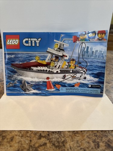 LEGO CITY: Fishing Boat (60147) INSTRUCTIONS ONLY