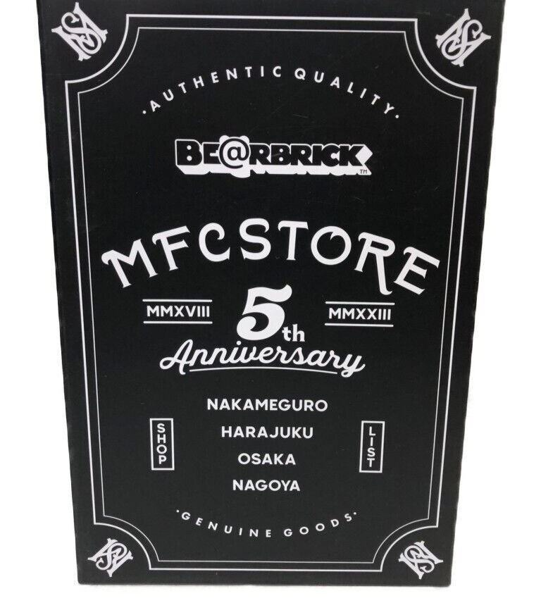 BE@RBRICK MFC STORE 5th Anniversary 400% 100% Medicom Toy BE@RBRICK MFC STORE 5th Anniversary 400% 100% Medicom Toy