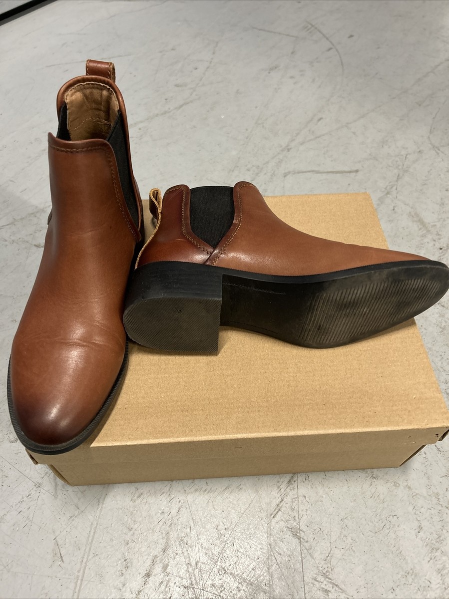 Steve Madden Women's Audience Chelsea Boot Black Leather