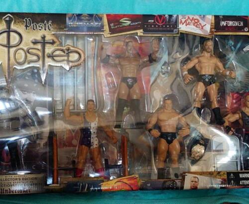 Figure Jakks Pacific WWE Poste with Special Collector's Edition Undertaker Set - Picture 1 of 8