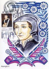 MAXIMAPHILIE / CARTE MAXIMUM PREMIER JOUR / MARGUERITTE D'ANGOULEME 1992