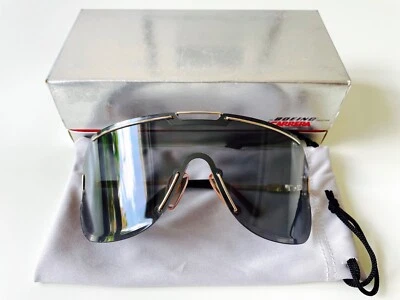 vintage BOEING by Carrera 5703 black gold shield sunglasses polarized 5708 3 - Bild 1 von 4