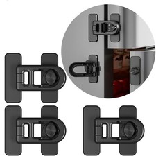 3x Kindersicherung Schubladensicherung Schrankschloss Schranksicherung Baby NEU