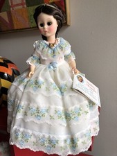 Madame Alexander First Lady Julia Tyler 15” Never Owned W/Box Vintage