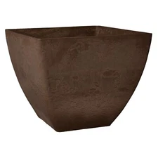 PSW Arcadia Garden Products FB40C Simplicity Square, 16 x 16 x 13, Chocolate,...
