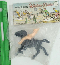 Vintage Cowboy  Indian Wester Raider COWBOY, Plastic, NOS, Hong Kong