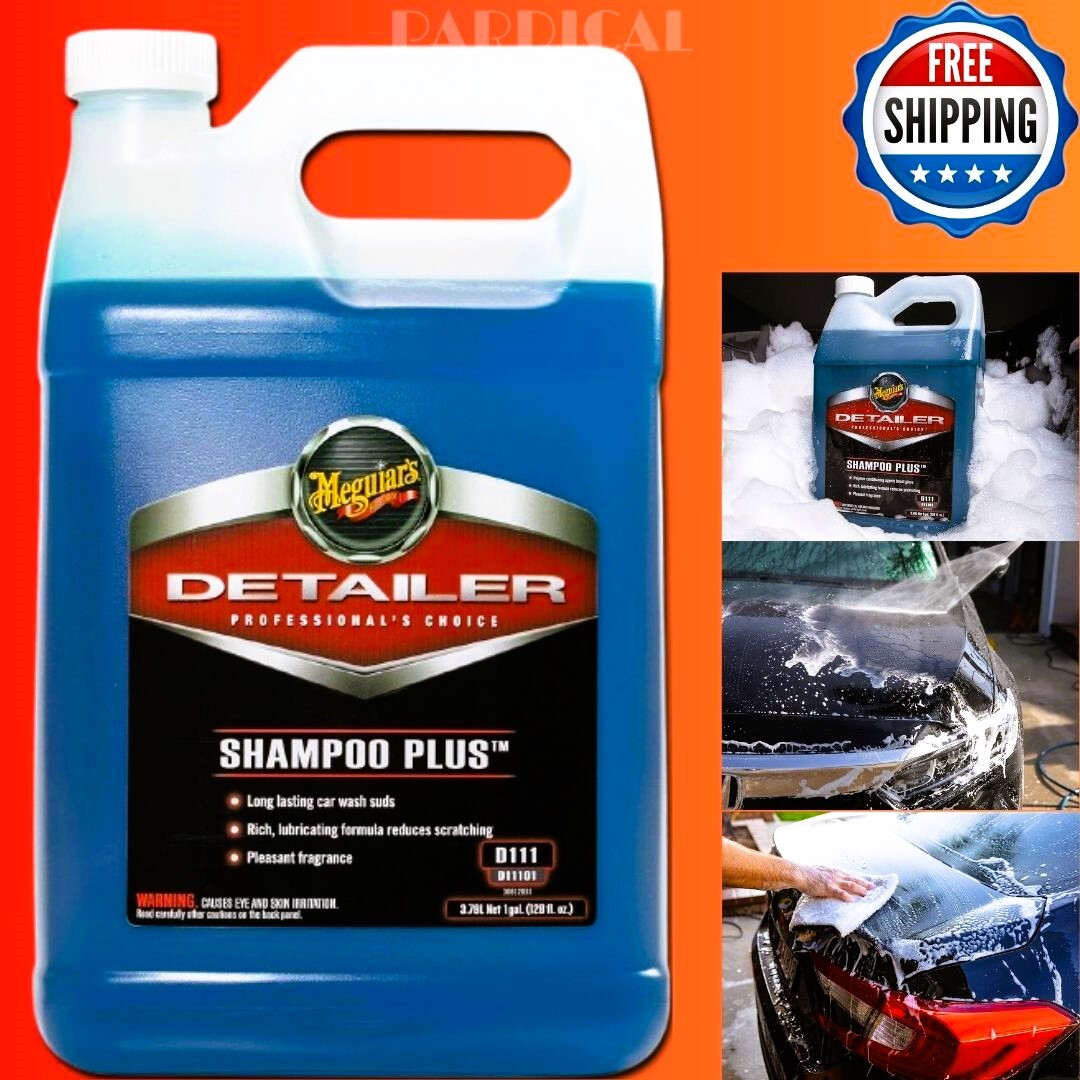 Meguiar's D1111 Shampoo Plus - 1 Gallon Container NEW (FREE