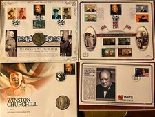 Churchill 1965 Coin & Coin & Stamp Covers (only 100)