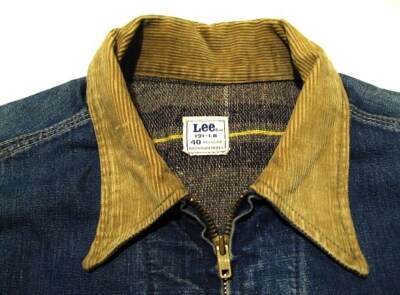 Vintage Lee 191-LB TALON Zipper Jacket Outer Mens Size 40 Very