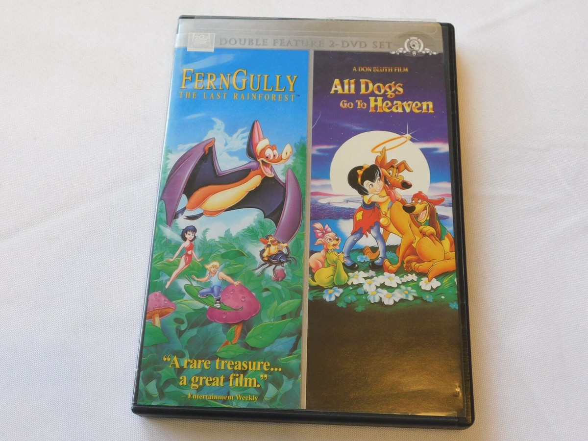 Ferngully: The Last Rainforest & All Dogs Go to Heaven DVD