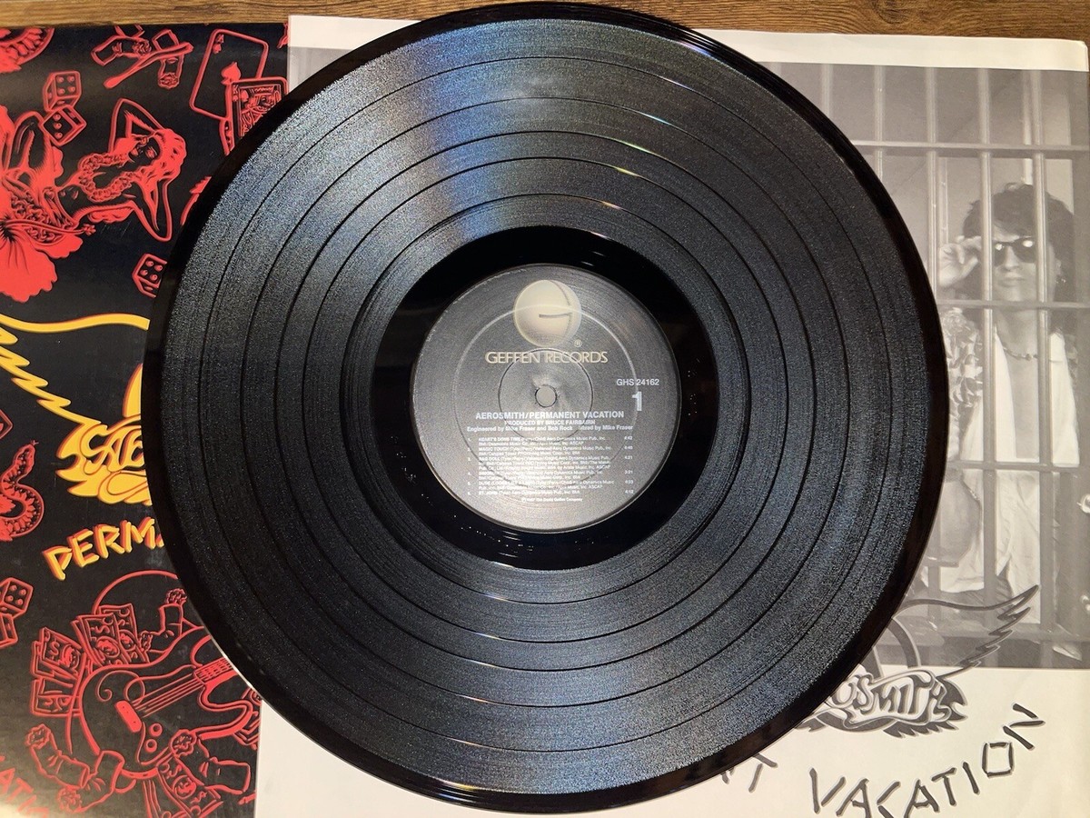 Aerosmith - Permanent Vacation - Used Vinyl Record - GHS