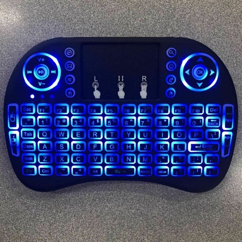 Mini 3 Backlit i8 2.4GHz Wireless Keyboard for Respberry LG TV Box Android PC - Picture 2 of 5