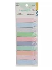 The paper Studio agenda 52 Sticky Notes, Pastel Skinny #’s 0 thru 9, 250 Pieces