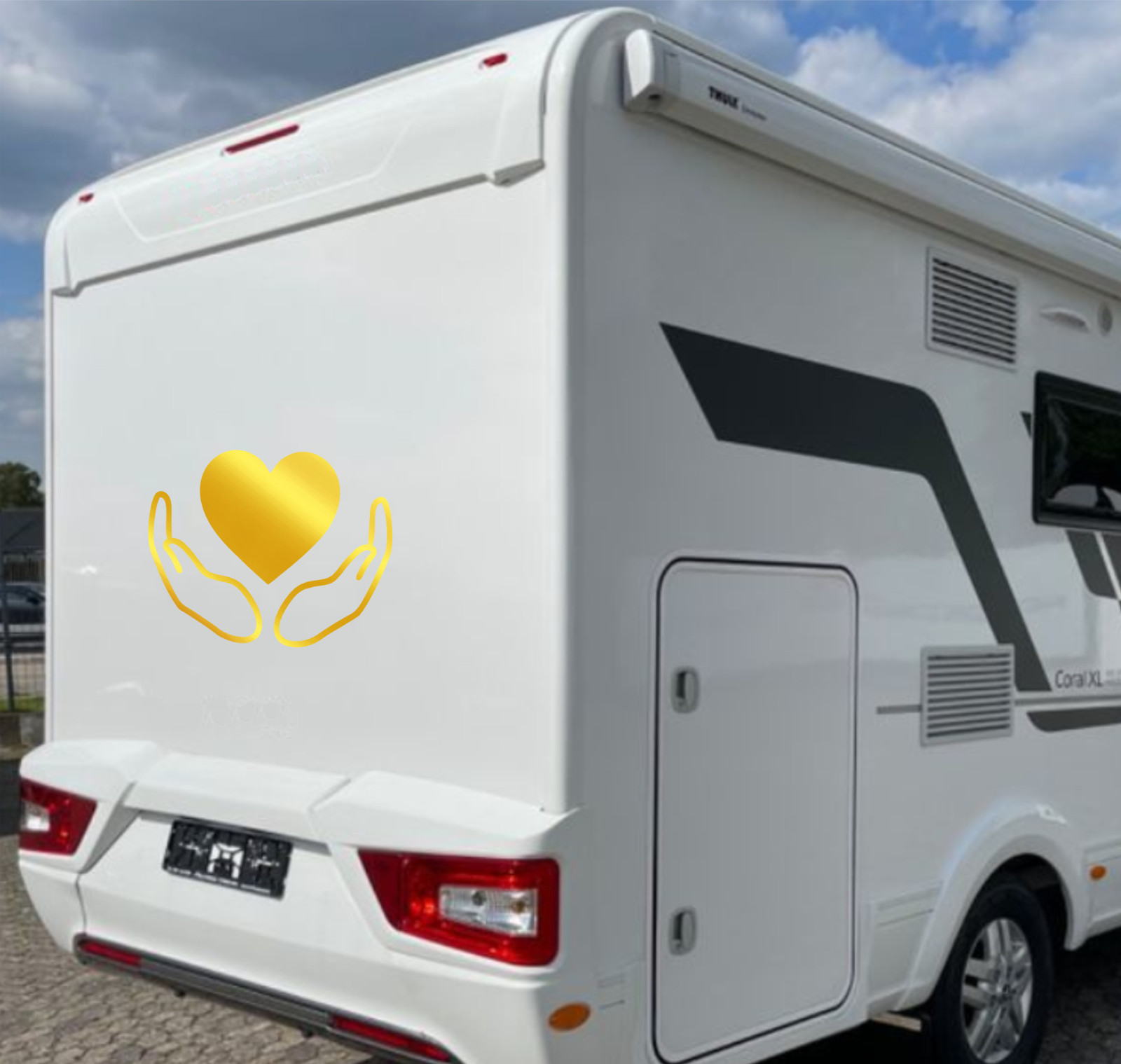 Adesivo per camper DualColorStampe multicolore 56x43,5 cm foto 6