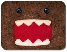 Alfombrilla de ratón Domo Kun cara animación dibujos animados novedad alfombrilla de ratón Domokun