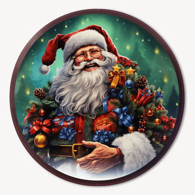 Jolly Santa Sticker Decal Car Truck Window Bumper Vinyl Decal Magical Nutcracker