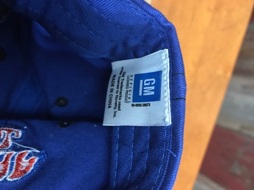 GM muscle car garage hat baseball cap The Judge blue and orange New - Picture 4 of 4