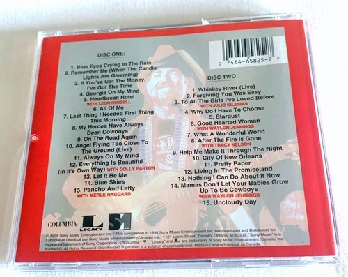 WILLIE NELSON-THE VERY BEST OF-2CD-(COUNTRY) - Picture 2 of 2