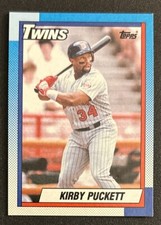 1990 Topps Kirby Puckett Baseball Card #700 Twins HOF OF VG O/C