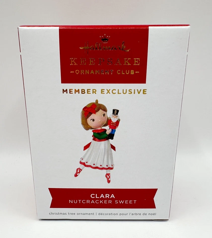 Hallmark Keepsake KOC Club Exclusive Clara Nutcracker Sweet Ornament 2023 NEW