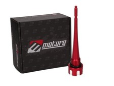 Moturo Jauge de Niveau L'Huile De Moteur CNC Rouge pour 150-250ccm Dirt Bike