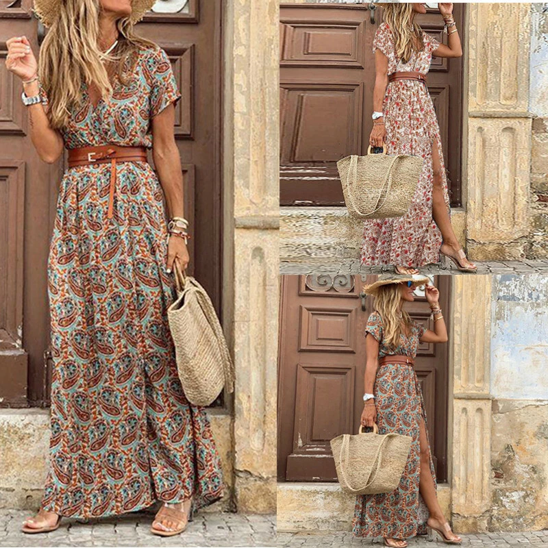 casual womens maxi dresses