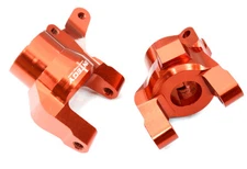Red Billet Machined Caster Blocks for Axial SCX6 Jeep Wrangler 1/6 Scale 252003