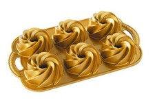 Nordic Ware Heritage Bundtlette Cakes, One Si...