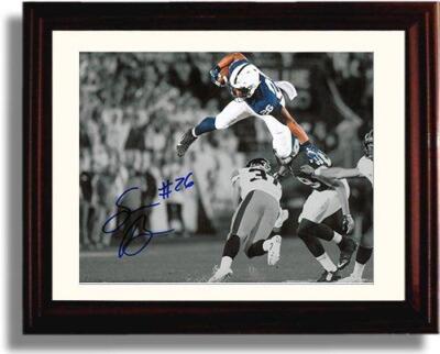 Unframed Penn State - Saquon Barkley ''The Leap'' Unframed Autograph Promo Print
