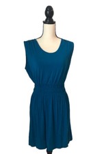 Banana Republic Dress Size Small Aqua Green/Blue in Color Sleeveless Stretchy