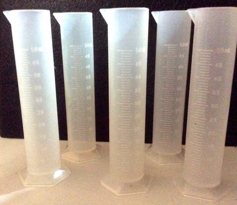 Beakers - with Lip - 50 ml (set of 5) - Image 2 of 4