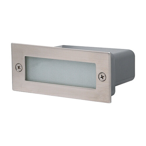 Applique balise murale LED rectangulaire 1.2W étanche IP54 pour escalier et jardin