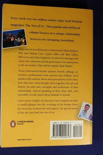 THE TWO OF US BOOK smh good weekend BOOK Paul McDermott Bob Down Mirka Mora - Picture 2 of 12
