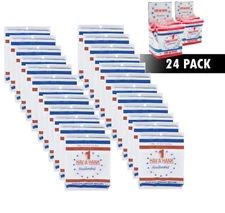 Hav A Hank Classic Cotton 24 One Pack White 16x16 Handkerchiefs With Box