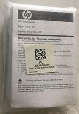 HP 4 X 6 Glossy Photo Paper 150 Sheets Each Q6638-60009 / 1 Pkg ( 150) sheets