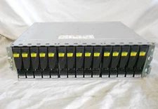 EMC Expansion Array Jbod Server Disk Shelf W/ 15x 3.5 SATA ONLY Trays Dell HP