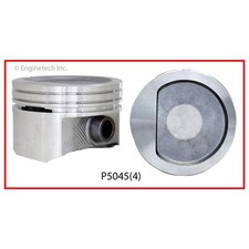 Enginetech Piston Set Without Rings For 4.000-inch Bore Engines