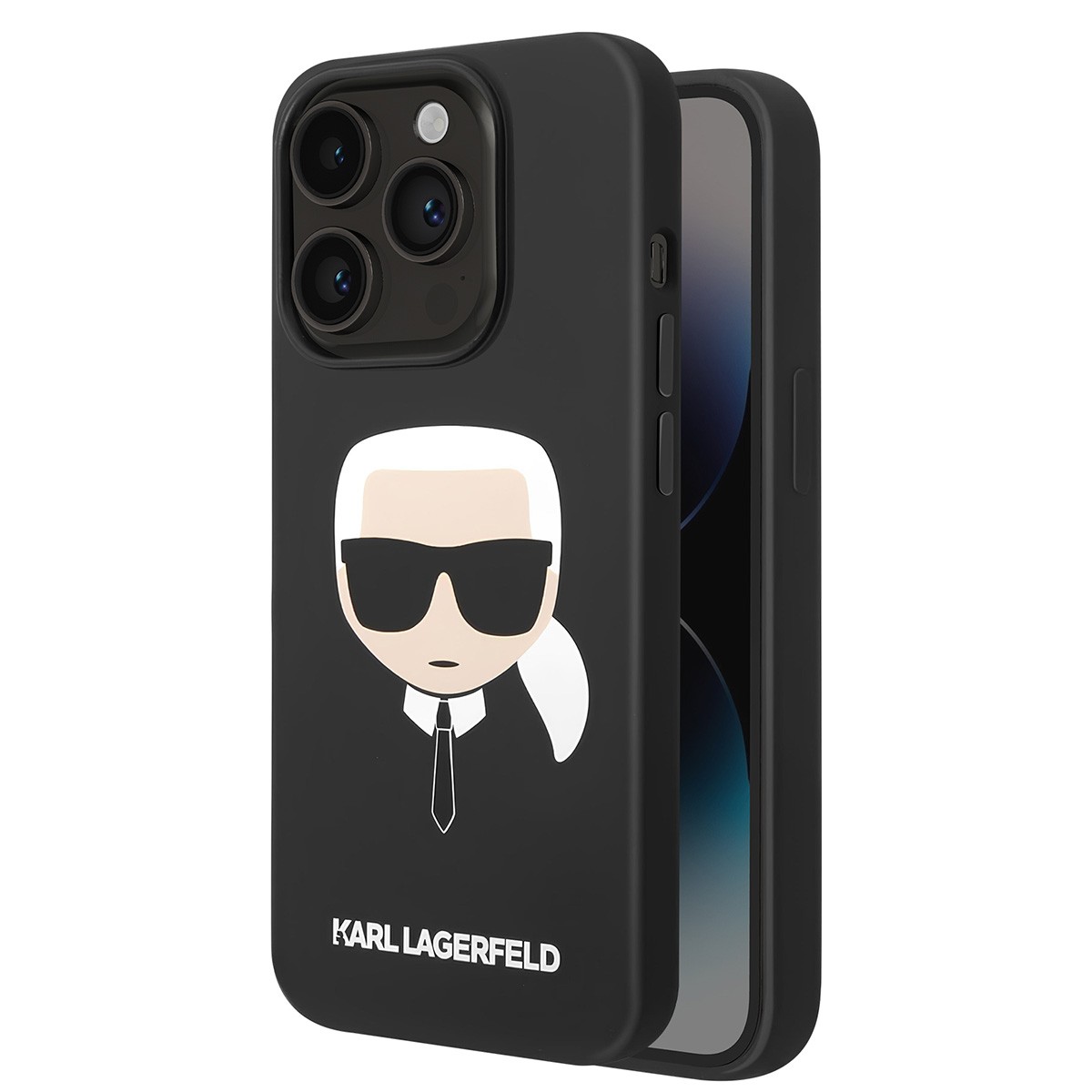 Coque iPhone 14 Pro Max Karl Lagerfeld Karl's Head protection antichoc originale