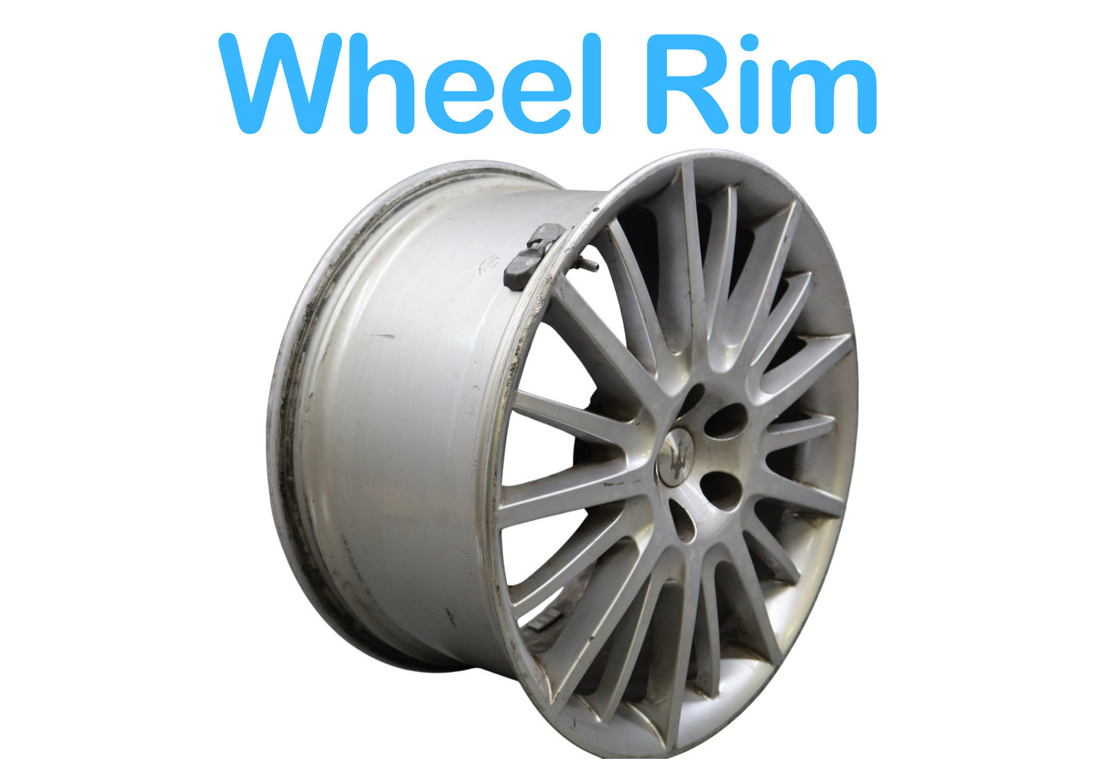 03-13 Maserati Quattroporte M139 10.5 x 20 20" Rear Alloy Wheel Rim Oem