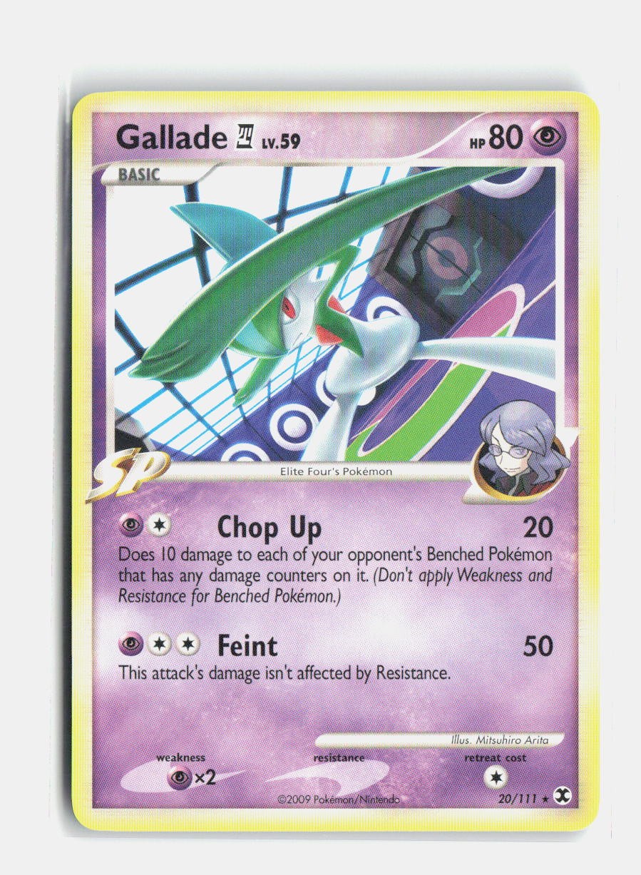 Gallade E4 20/111 Rising Rivals Pokemon NM