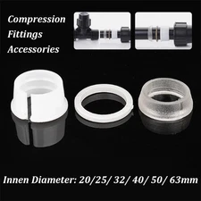 MDPE Compression Fitting Accessories Sealing Ring Gasket Sleeve ID 20mm-63mm