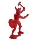 Marx THOR Marvel VINTAGE Super Heroes figure RED 6” 1967